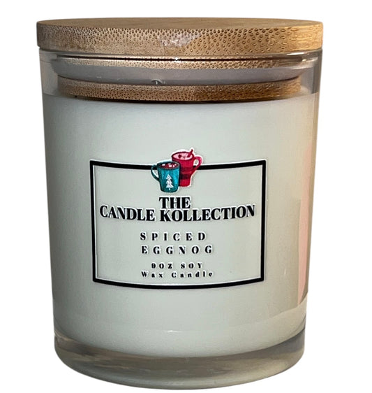 Candle Kollection 9 oz Spiced Eggnog Soy Wax Candle