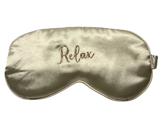 Cream Color Eye Mask for Relaxation
